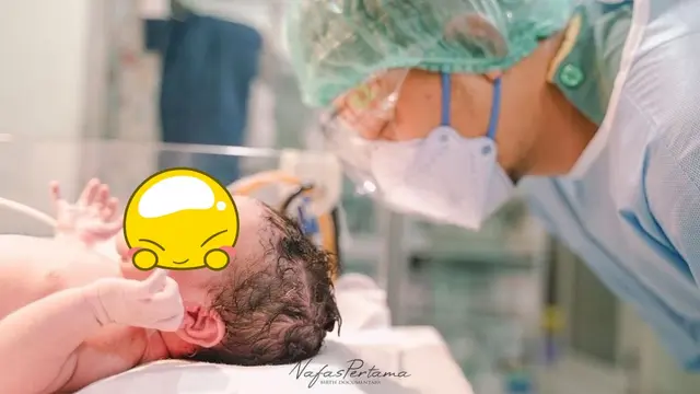 6 Momen Bunga Jelitha Istri Syamsir Alam Lahirkan Anak Pertama, Penuh Perjuangan
