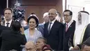 Tampak Titiek pun berfoto bersama dengan perwakilan negara lain. Ia pun berpose dengan wajah tersenyumnya. [Youtube MPR]