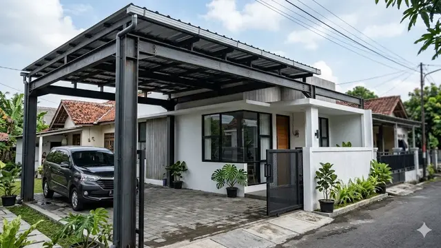 Kanopi Sederhana Tapi Terlihat Mahal
