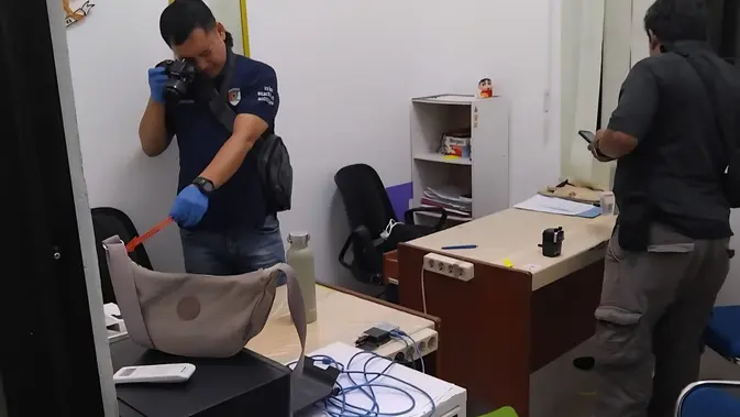 Maling di Kantor Baznas, Pelaku Sempat Ganti Baju Sebelum Gasak Laptop