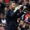 Pelatih sementara Manchester United asal Inggris, Michael Carrick, bereaksi setelah pertandingan Liga Inggris antara Manchester United dan Liverpool di Old Trafford, Manchester, barat laut Inggris, pada 3 Mei 2026. (Darren Staples/AFP)