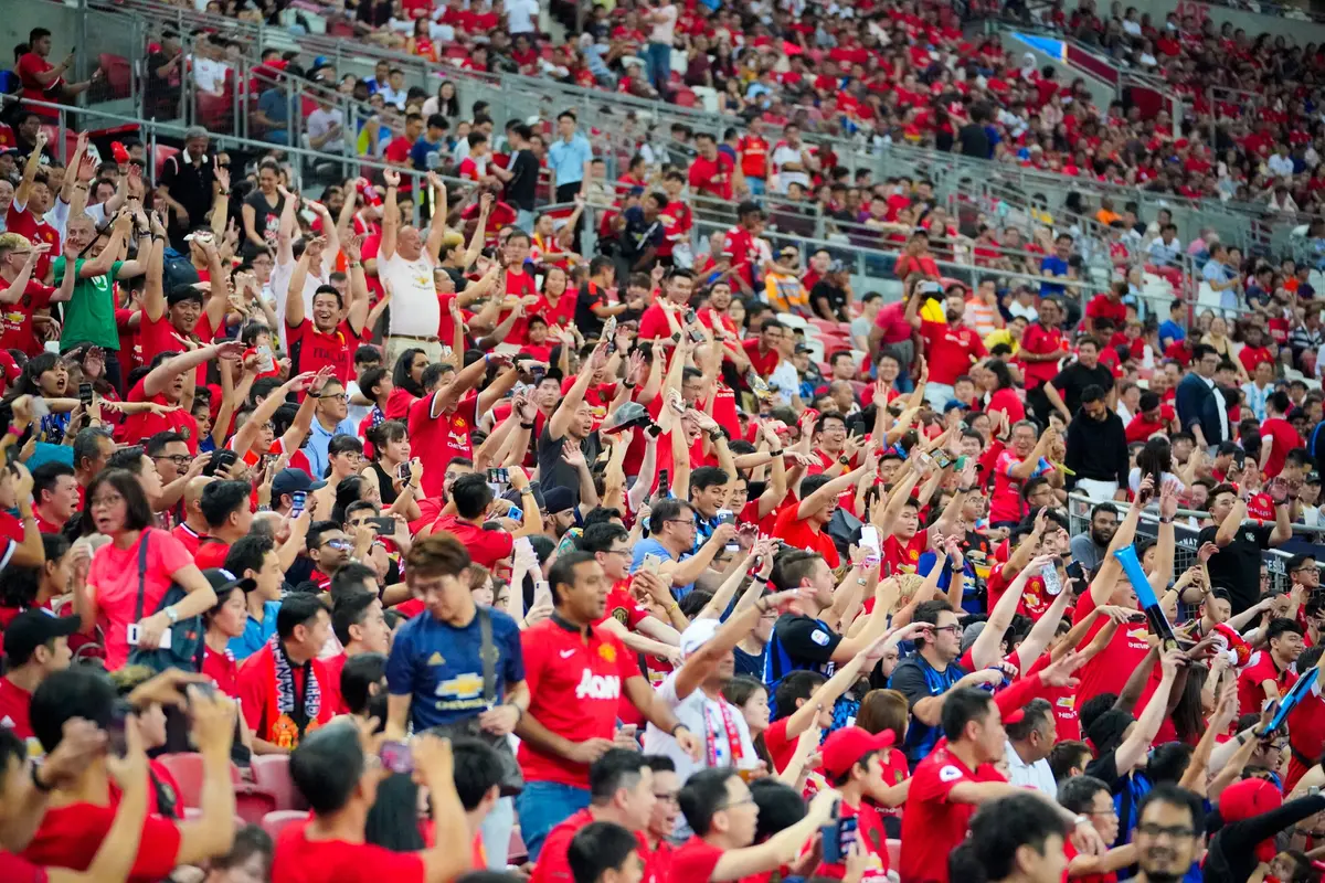 Suporter Manchester United - ICC 2019