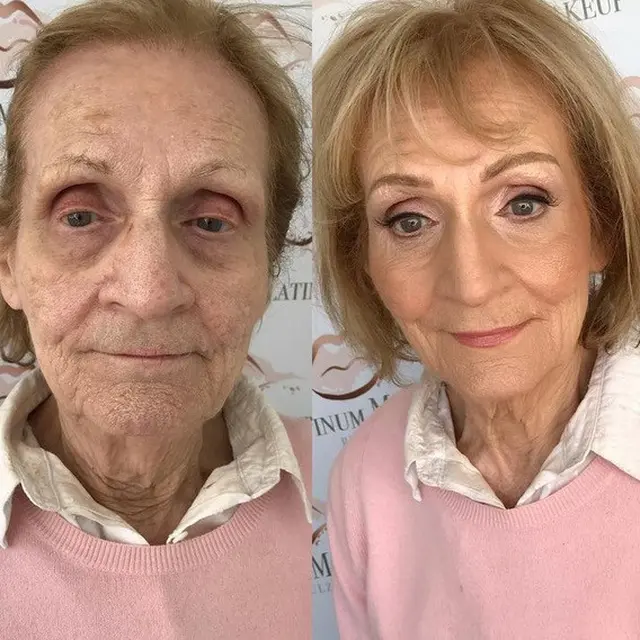 transformasi makeup awet muda