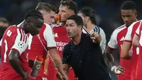 Liga Champions: 3 Pemain Arsenal Kena Amuk Mikel Arteta saat Melawan Napoli