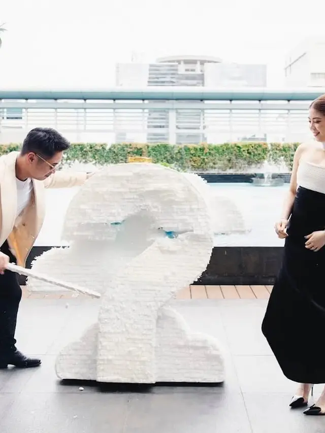 Clarissa Tanoe Putri Ke-4 Hary Tanoesoedibjo saat Gender Reveal. [@clarissatanoe]