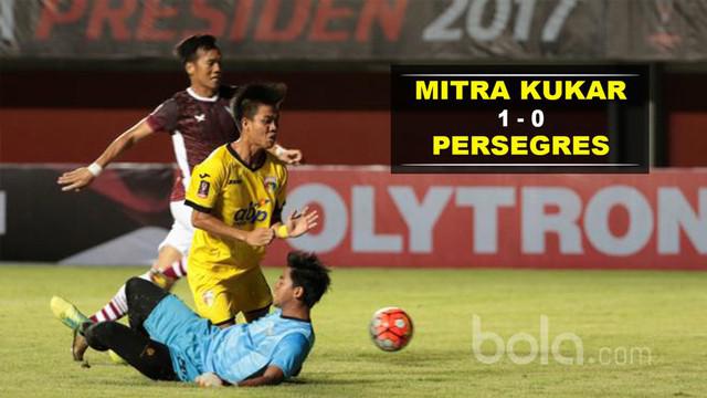 Video highlights Piala Presiden 2017 antar Mitra Kukar melawan Persegres Gresik United yang berakhir dengan skor 1-0.