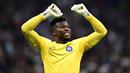 <p>Andre Onana yang baru saja didatangkan Manchester United dari Inter Milan pada bursa transfer pemain musim panas 2023/2024 tercatat menjadi kiper Afrika kelima yang berlaga di Premier League sejak era Premier League dimulai pada 1992/1993. Berikut 4 pendahulu Andre Onana sebagai kiper asal Afrika yang pernah berlaga di Premier League. (AFP/Gabriel Bouys)</p>