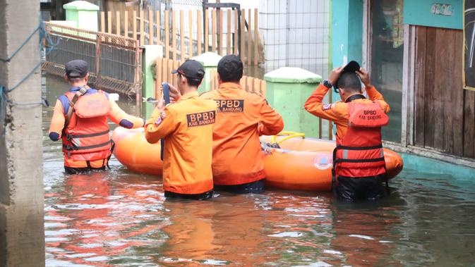 Banjir Terjang Kabupaten Bandung, 8 Kecamatan Terendam