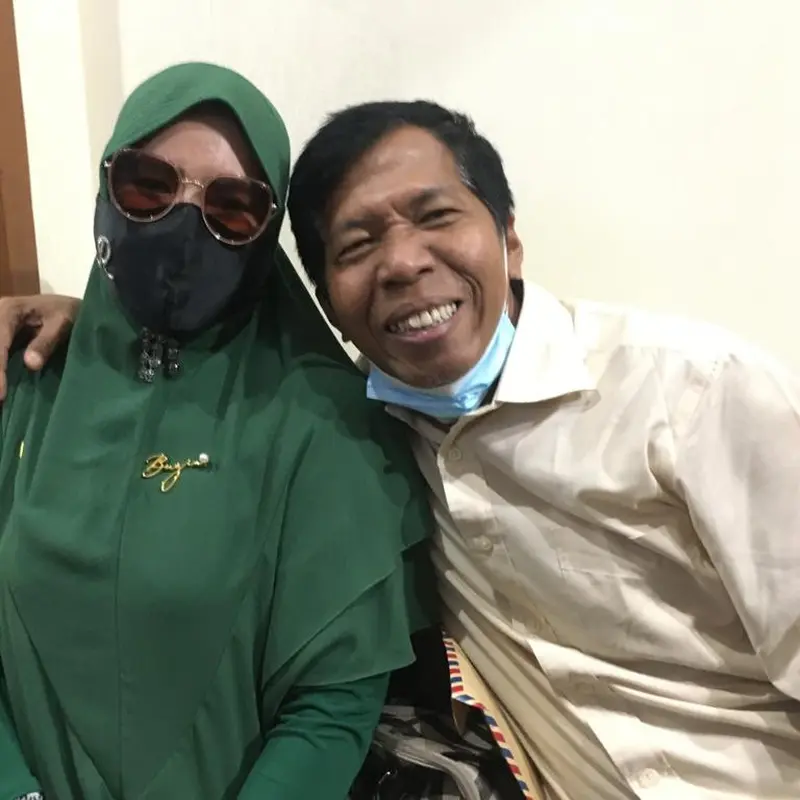 Wildan Delta alias Kiwil bersama Rohimah atau Rochimah (ist/ Munady Widjaja)