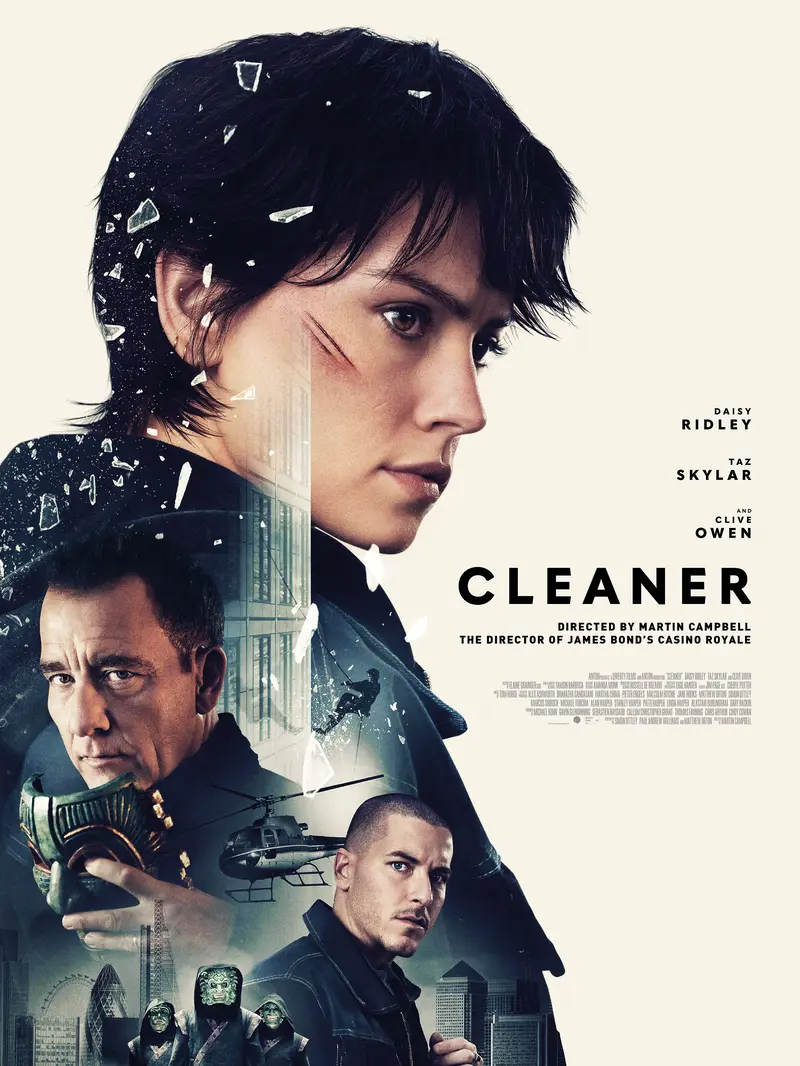 Review Film Cleaner Dibintangi Daisy Ridley: Tanpa Romansa yang Mengganggu,  Sat-set Hingga Babak Akhir - ShowBiz Liputan6.com