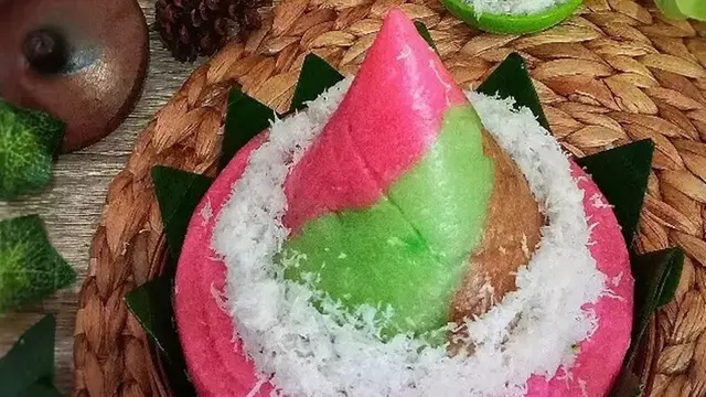 Resep tumpeng getuk untuk meriahkan HUT ke-78 RI. (dok. Cookpad @iffah_foodies)