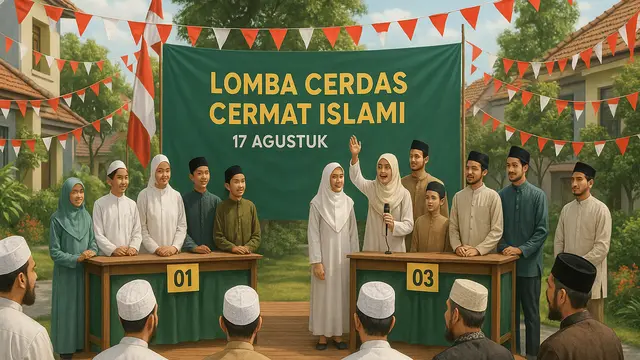 Rekomendasi Lomba Islami 17 Agustus/Ilustrasi gambar oleh AI