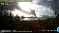 CCTV Erupsi GAK, Jumat 15 Desember 2023 . Foto (Istimewa