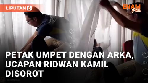 VIDEO: Ridwan Kamil Main Petak Umpet dengan Arka, Warganet Sedihkan Kalimat ini