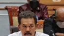 Jaksa Agung ST Burhanuddin saat mengikuti rapat dengar pendapat dengan Komisi III DPR RI di Jakrta, Selasa (23/8/2022). Rapat tersebut membahas perkembangan kasus Korupsi Surya Darmadi 78 T dan kasus Korupsi PT Waskita Beton Precast Tbk. (Liputan6.com/Angga Yuniar)