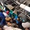 Mobil Elf Rombongan Besan Terperosok ke Kali Cikumpa Depok