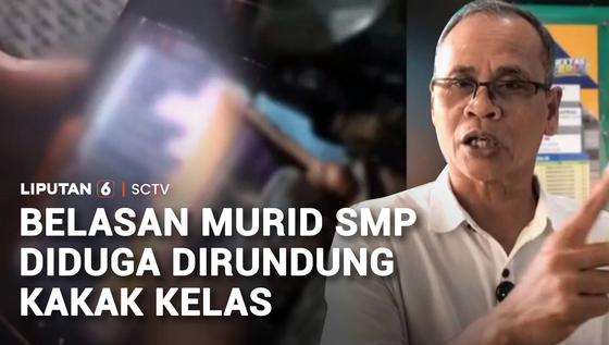 Belasan Murid SMP Diduga Dirundung Kakak Kelas