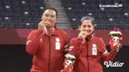 Ganda campuran Indonesia, Hary Susanto/Leani Ratri Oktila berhasil merebut emas kedua di Badminton SL3-SU5 Paralimpiade Tokyo 2020. Hary/Leani berhasil kalahkan ganda campuran Prancis Lucas Mazur/Faustine Noel dengan skor 2-0 23-21, 21-17 di Yoyogi N...