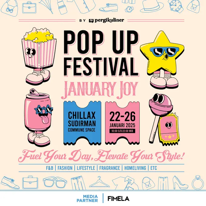 PERGIKULINER HADIRKAN POP UP FESTIVAL: JANUARY JOY SUGUHKAN PENGALAMAN KULINER DAN HIBURAN SERU DI AWAL TAHUN
