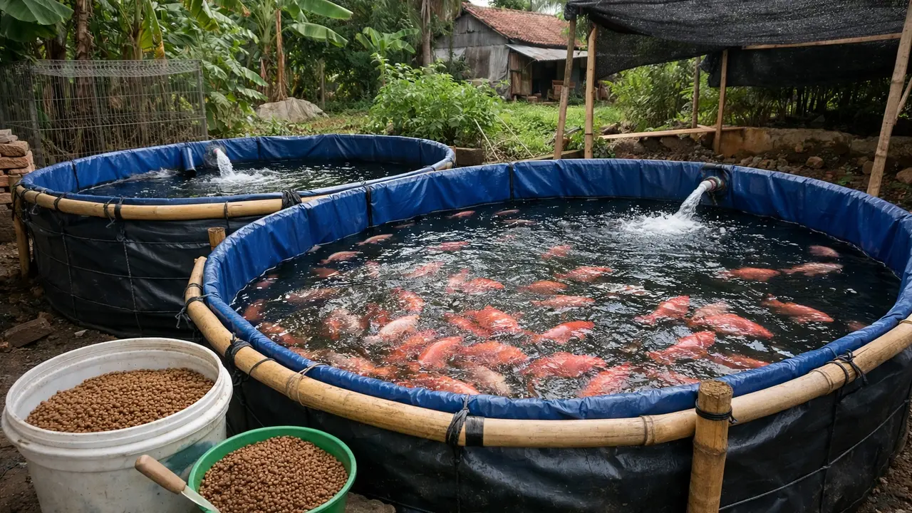 Usaha Ternak Ikan Modal Rp200 Ribu