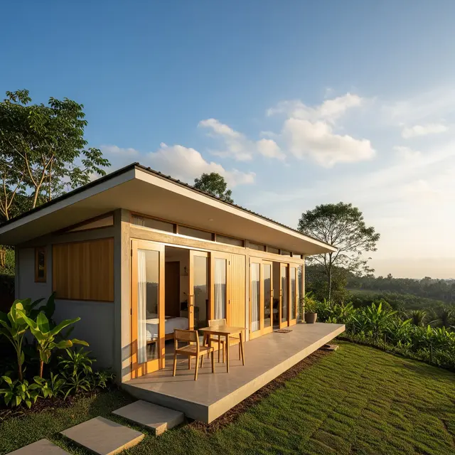 9 Model Rumah Minimalis di Lahan Miring yang Efisien