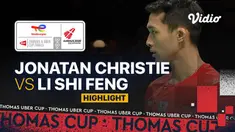 Berita Video, Hasil Pertandingan Indonesia Vs China di Final Piala Thomas 2020 pada Minggu (17/10/2021)
