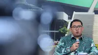 Fadli Zon mengatakan DPR RI akan memperkuat kampanye internasional dari Global Parliamentarians for Against Corruption (GOPAC), Senayan, Jakarta, Selasa (9/12/2014). (Liputan6.com/Andrian M Tunay)