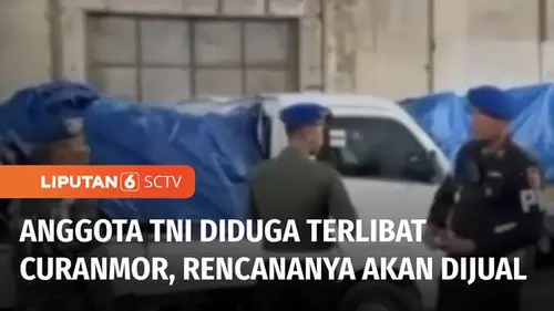 VIDEO: Anggota TNI Terlibat Pencurian Motor, Ratusan Unit Kendaraan Rencananya akan Dijual