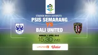 PSIS Semarang Vs Bali United