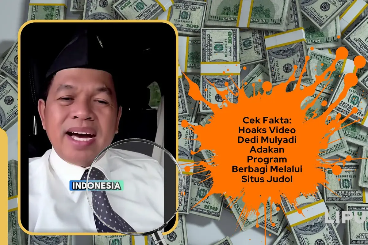 cek fakta video Dedi Mulyadi adakan program berbagi melalui situs judol