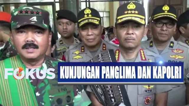 Jelang Nataru, Panglima TNI dan Kapolri Pantau Kesiapan Pasukan Pengamanan di Kupang