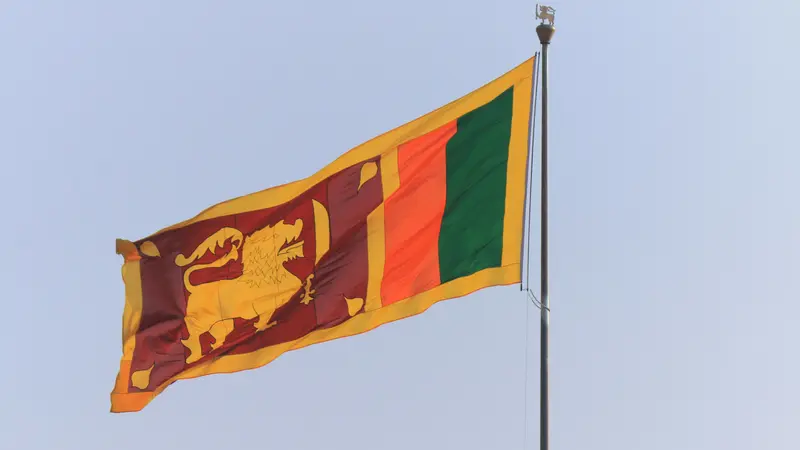 Ilustrasi Bendera Sri Lanka