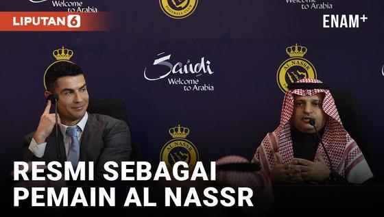 VIDEO: Cristiano Ronaldo Resmi Diperkenalkan Sebagai Pemain Al Nassr