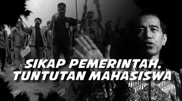 Beragam tuntutan disampaikan Mahasiswa lewat unjuk rasa di berbagai wilayah. Tuntutan itu menolak RUU Kontroversial yang direvisi oleh DPR.