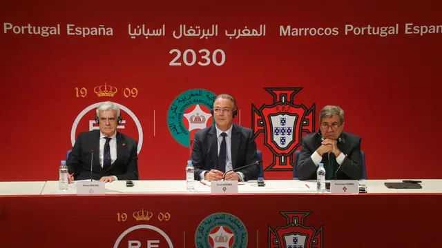 Piala Dunia 2030, Spanyol, Maroko, Portugal