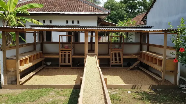 Kandang Ayam Sistem Postal Kering