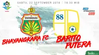 Liga 1 2018 Bhayangkara FC Vs Barito Putera (Bola.com/Adreanus Titus)