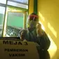 Layanan vaksinasi di Puskesmas Kawatuna, Kota Palu. Semua puskesmas di Kota Palu menyiapkan layanan serupa untuk diakses warga. (Foto: Heri Susanto/ Liputan6.com).