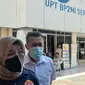 Kepala UPT BP2MI Serang, Lismia Elita, dikantornya, Kamis (27/05/2021). (Liputan6.com/Yandhi Deslatama).