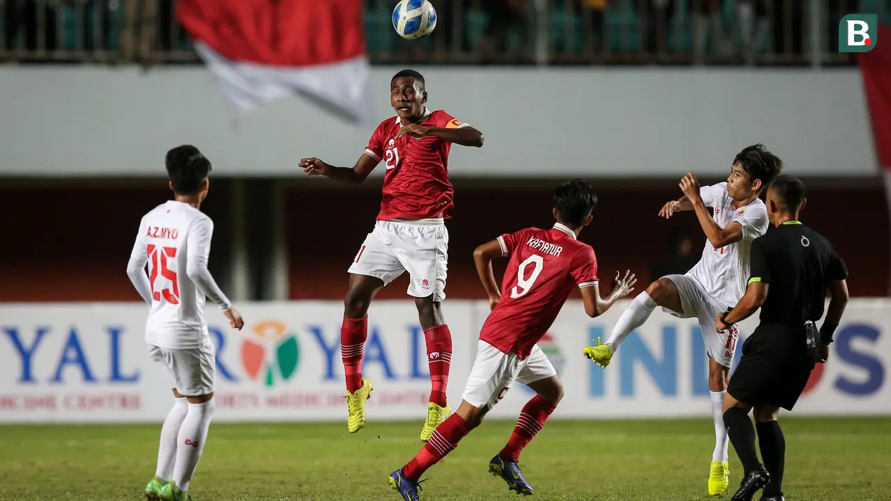 Timnas Indonesia U-16 vs Myanmar, Piala AFF U-16 2022