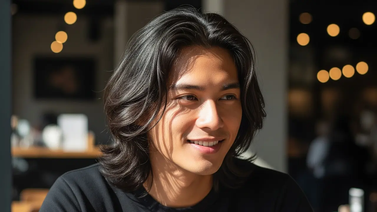 7 Model Rambut Pria Wolf Cut Panjang, Tampil Stylish dengan Sentuhan Klasik dan Modern