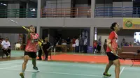 Della Destiara Haris/Rosyita Eka Putri Sari saat simulasi Piala Sudirman (dok PBSI)