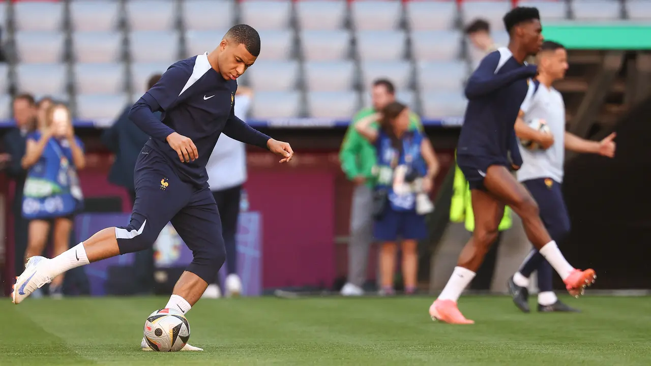 Latihan Timnas Prancis