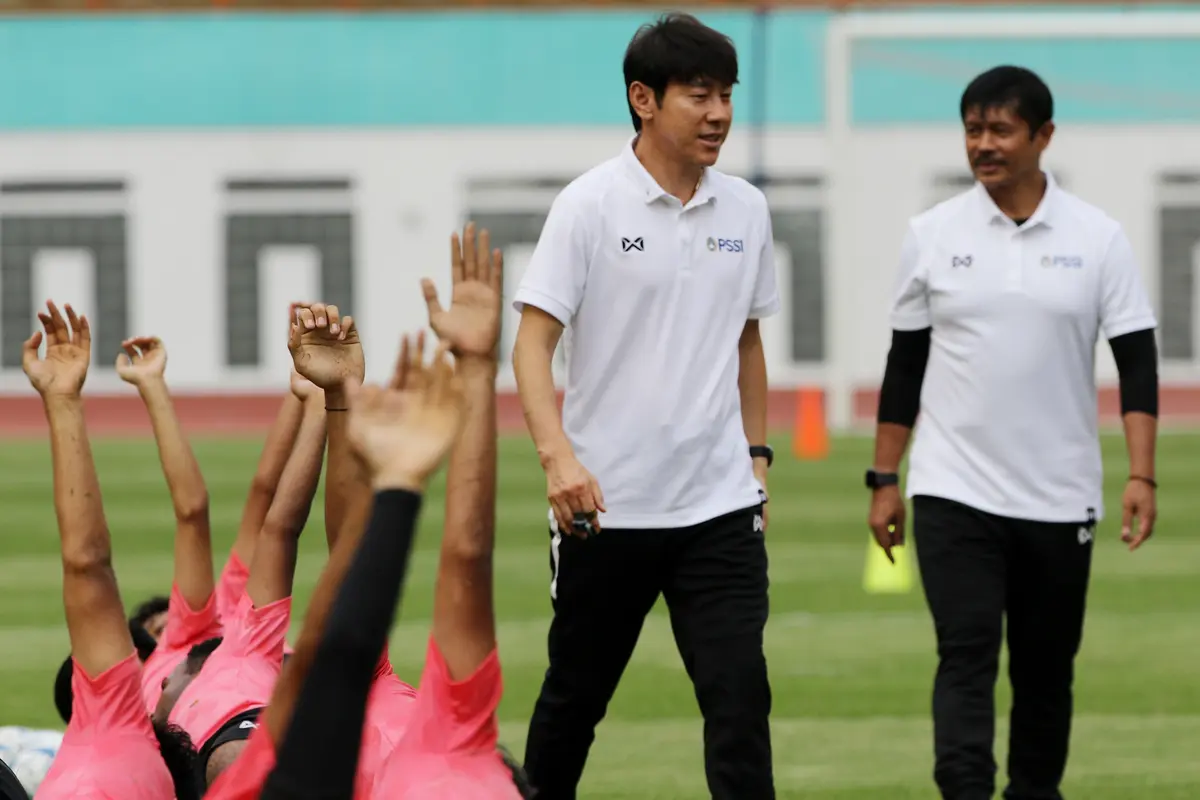 Manajer pelatih Timnas Indonesia, Shin Tae-yong