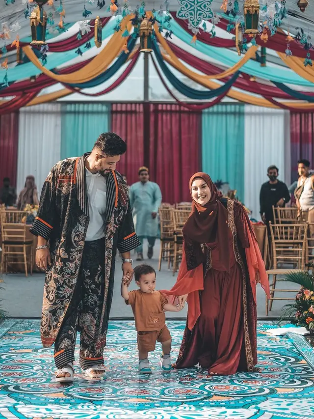 8 Momen Ulang Tahun Baby Air, Anak Irish Bella dan Ammar Zoni Berkonsep Timur Tengah