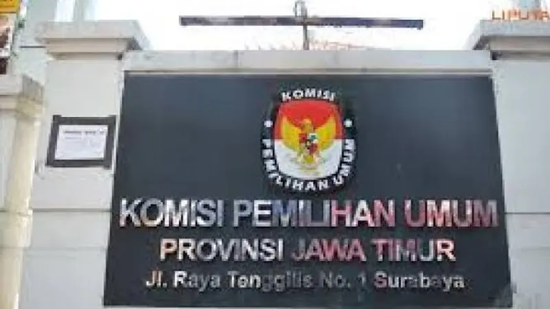 Kantor KPU Jatim di Surabaya. (Istimewa)