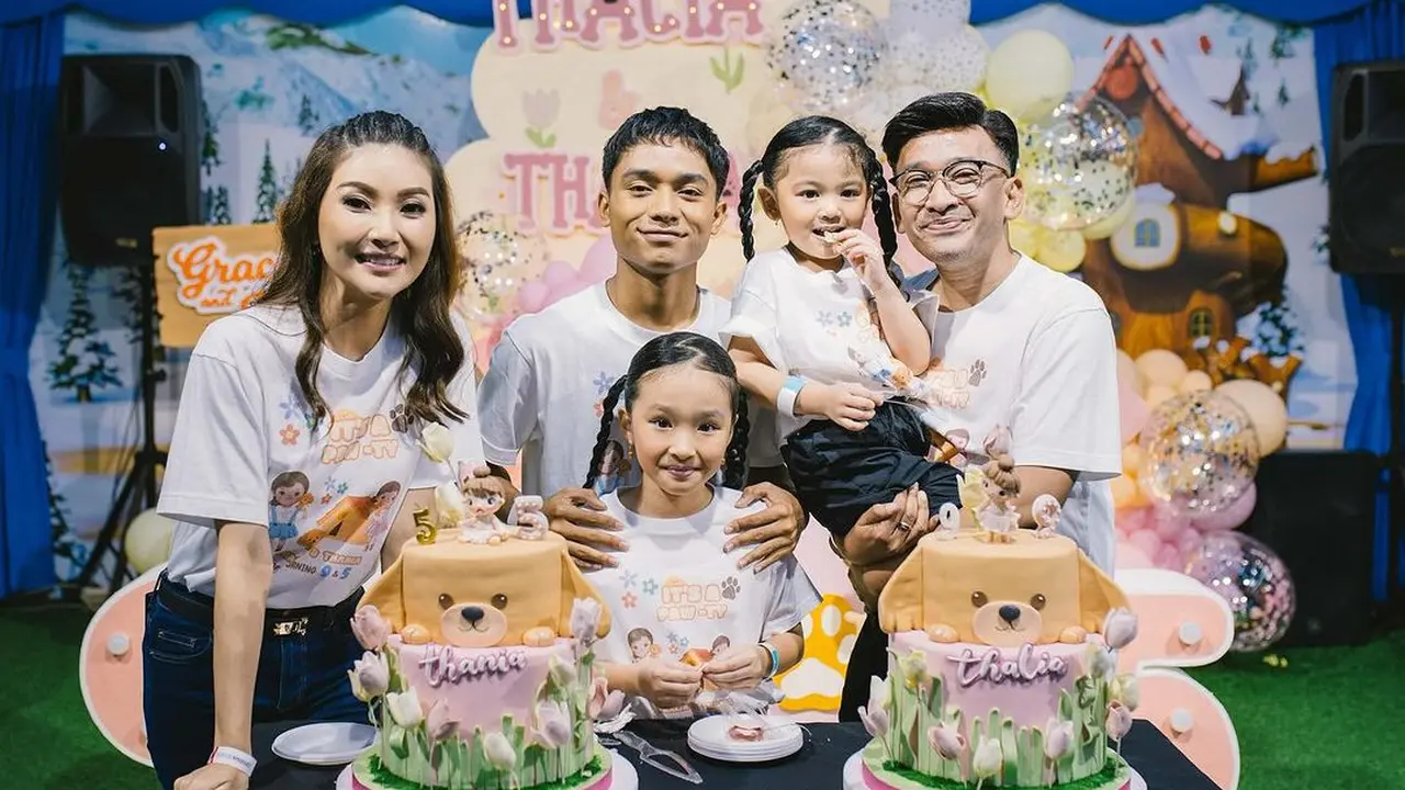 Ruben Onsu dan Sarwendah rayakan ulang tahun anak (Instagram/ruben_onsu)