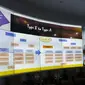 Video wall di Diskominfotik Pekanbaru yang diduga menggunakan barang elektronik ilegal karena tidak ada garansi resmi. (Liputan6.com/Istimewa/M Syukur)