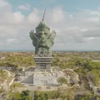 Berikut keindahan patung Garuda Wisnu Kencana yang menjadi simbol Indonesia semakin dikenal dunia. (Foto: Dok. PT. SNN)