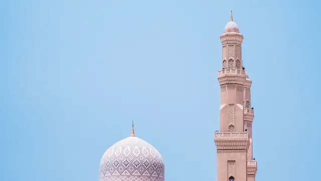 Ilustrasi masjid wallpaper islamic (sumber: Freepik)